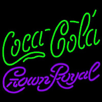 Crown Royal Coca Cola Green Beer Sign Neonkyltti