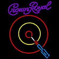 Crown Royal Darts Beer Sign Neonkyltti