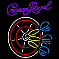 Crown Royal Darts Pin Beer Sign Neonkyltti