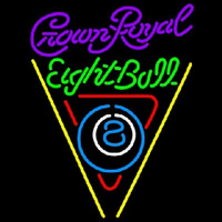 Crown Royal Eightball Billiards Pool Beer Sign Neonkyltti