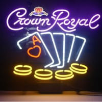 Crown Royal Poker Chips Neonkyltti