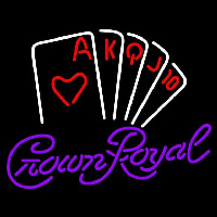 Crown Royal Poker Series Beer Sign Neonkyltti