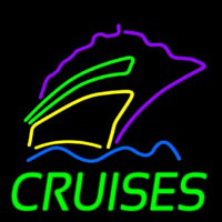 Cruises With Logo Neonkyltti