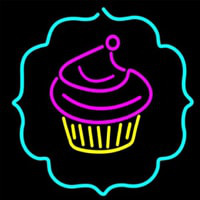 Cupcake Logo Neonkyltti