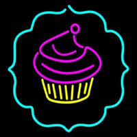 Cupcake Logo Neonkyltti
