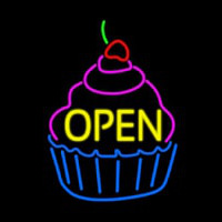 Cupcake Open Neonkyltti