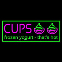 Cups Frozen Yogurt Neonkyltti