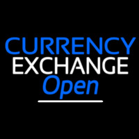 Currency E change Open Neonkyltti