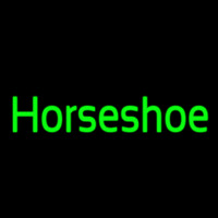 Cursive Horseshoe Neonkyltti