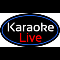 Cursive Karaoke Live Neonkyltti
