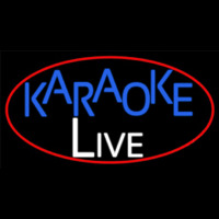 Cursive Karaoke Live Neonkyltti