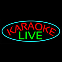 Cursive Karaoke Live Neonkyltti