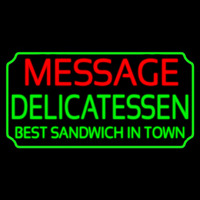 Custom Delicatessen Neonkyltti