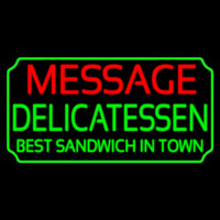 Custom Delicatessen Neonkyltti