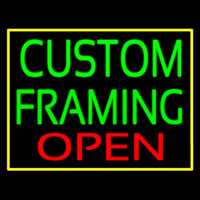 Custom Framing Open Frame Border Neonkyltti