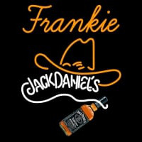 Custom Frankie Rare Jack Daniels Whiskey Cowboy Hat Neonkyltti