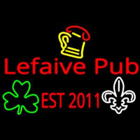 Custom Lefaive Pub Est 2011 Neonkyltti