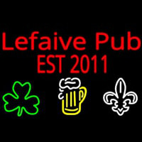 Custom Lefaive Pub Est 2011 Neonkyltti