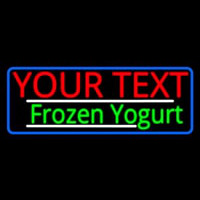 Custom Made Frozen Yogurt Neonkyltti