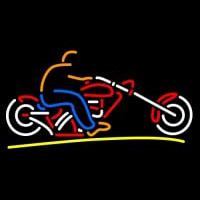 Custom Motorcycle Neonkyltti