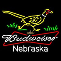 Custom Pheasant Budweiser Tie Crown Neonkyltti