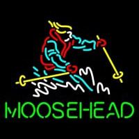 Custom Steamboat Moosehead Beer Neonkyltti