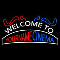 Custom Welcome To Cinema Neonkyltti