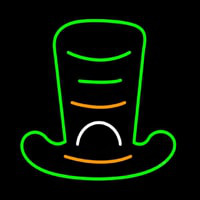 Cylinder Hat Neonkyltti