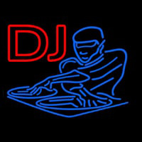 DJ Disc Jockey Disco Music Neonkyltti