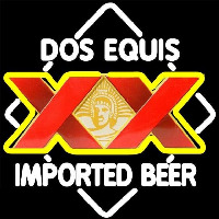 DOS Equis Imported Beer Sign Neonkyltti