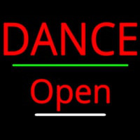 Dance Open Green Line Neonkyltti