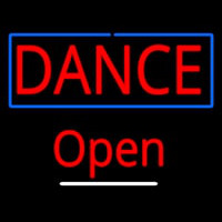Dance Open White Line Neonkyltti