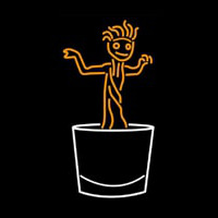 Dancing Boy Logo Neonkyltti