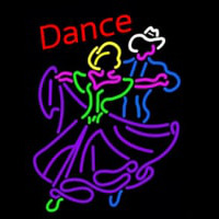 Dancing Couple Dance Neonkyltti
