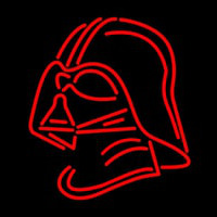 Darth Vader Helmet Star Wars Neonkyltti