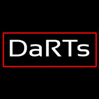Darts With Red Border Neonkyltti
