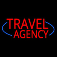 Deco Style Travel Agency Neonkyltti