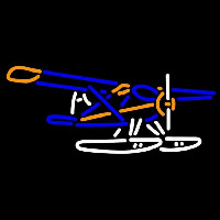 Dehavilland Beaver Float Plane Neonkyltti