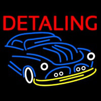 Detailing With Car Logo Neonkyltti