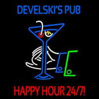 Develskis Pub Neonkyltti