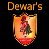 Dewars Scotchman Neonkyltti