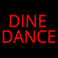 Dine Dance Neonkyltti