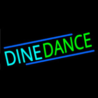 Dine Dance Neonkyltti