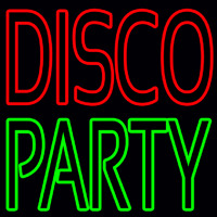 Disco Party 1 Neonkyltti