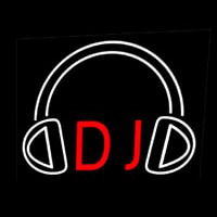 Dj With Logo 4 Neonkyltti