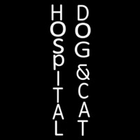 Dog And Cat Hospital Neonkyltti