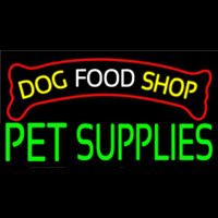 Dog Food Shop Pet Supplies Neonkyltti