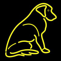 Dog With Logo Neonkyltti