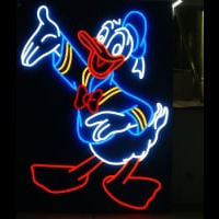 Donald Duck Neonkyltti