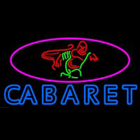 Double Stroke Cabaret Logo Neonkyltti